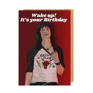Поздравителна картичка "Събуди се, имаш рожден ден"